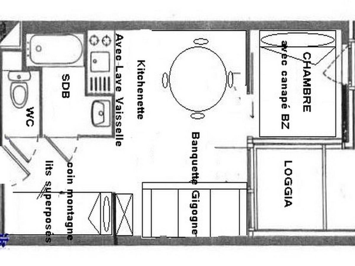 Appartement Renove 2 Pieces, Depart Ski Aux Pieds, Balcon Loggia, Bien Equipe Pour 5 Personnes - Fr-1-344-802 Saint-Martin-de-Belleville Exterior photo